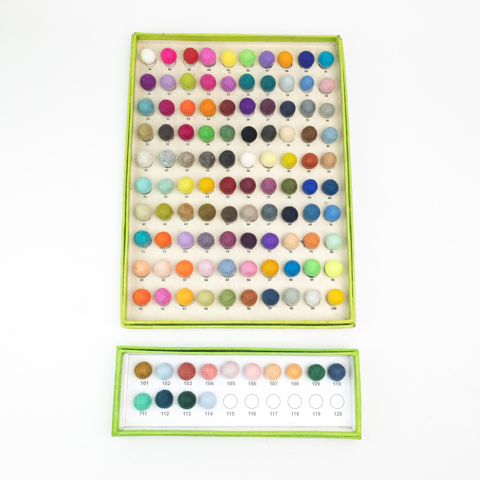 100+ colors